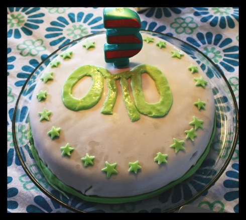 Ottos kage - med fingerhuller!!